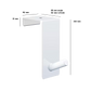 Flipchart Door Hooks – Set of 2