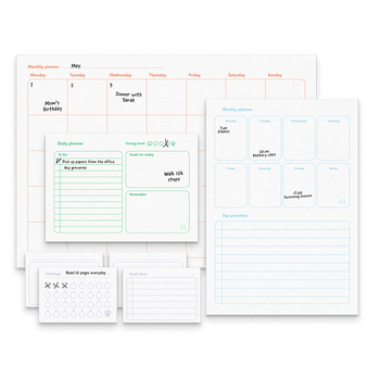Erasable Magnetic Life Planner