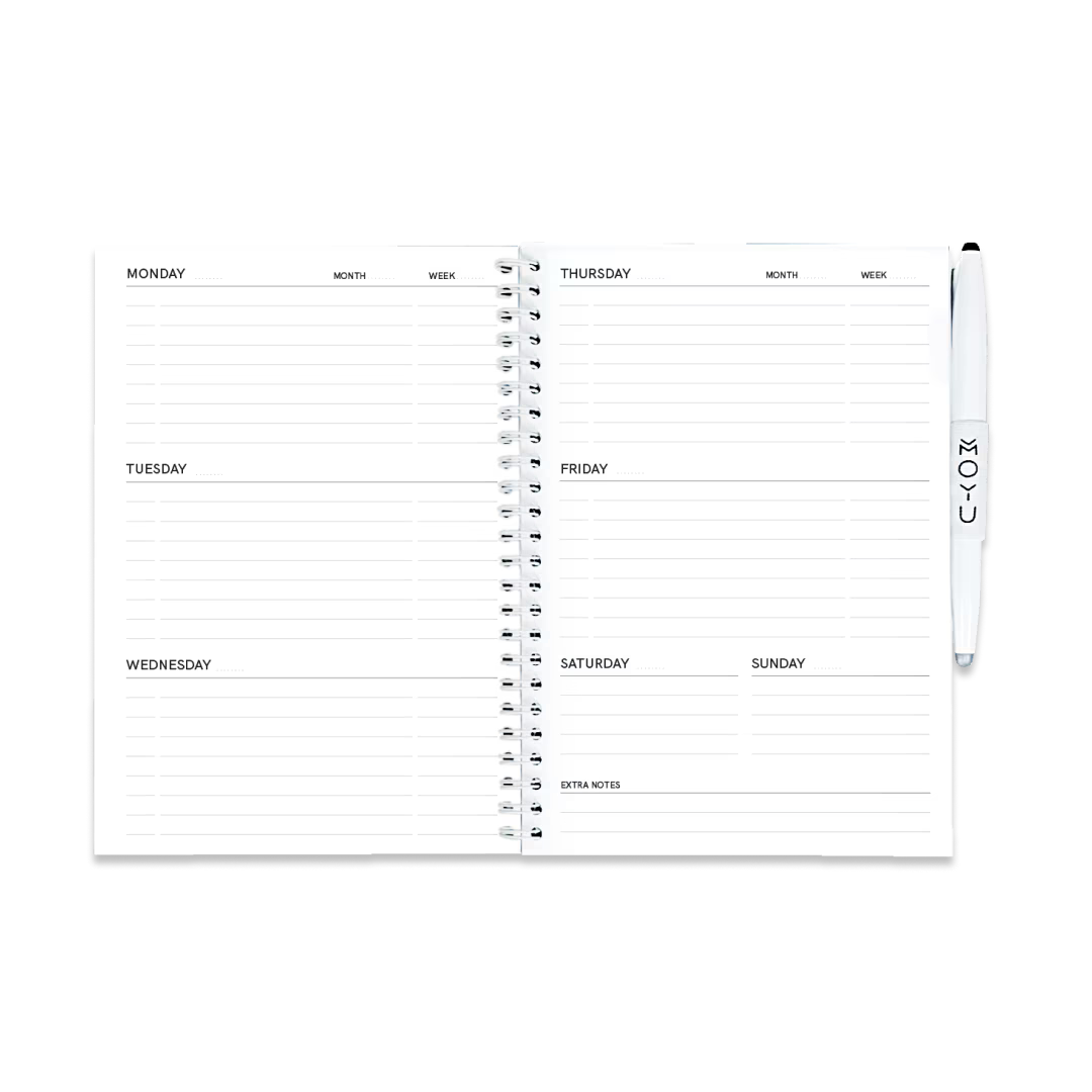 Erasable Agenda A5 - Sunset Orange