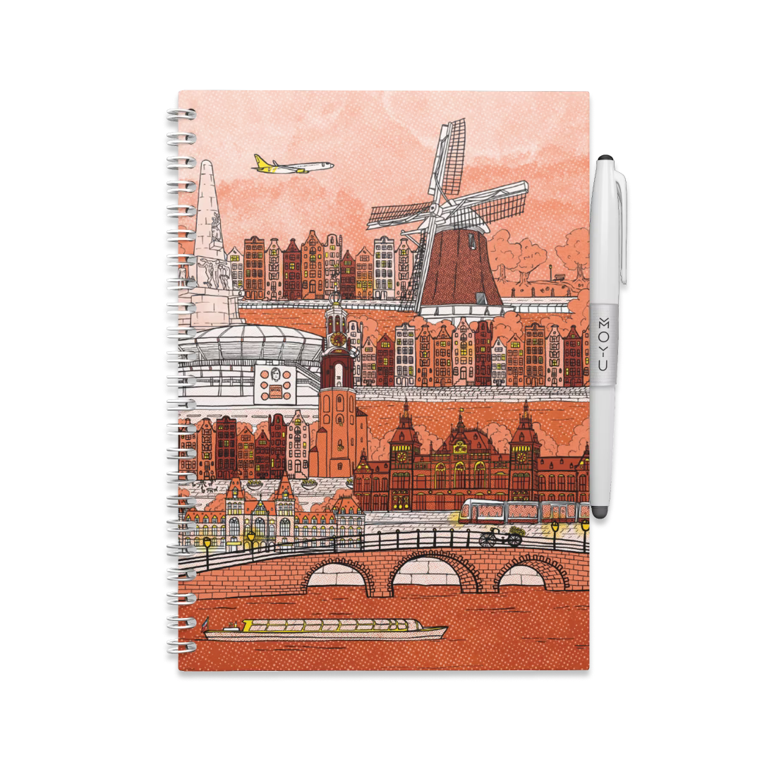 Erasable Notebook A5 - Amsterdam Edition