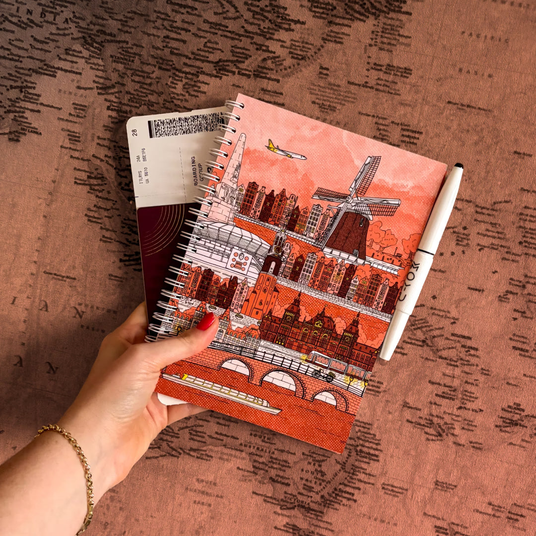 Uitwisbaar Notitieboek A5 - Amsterdam Editie
