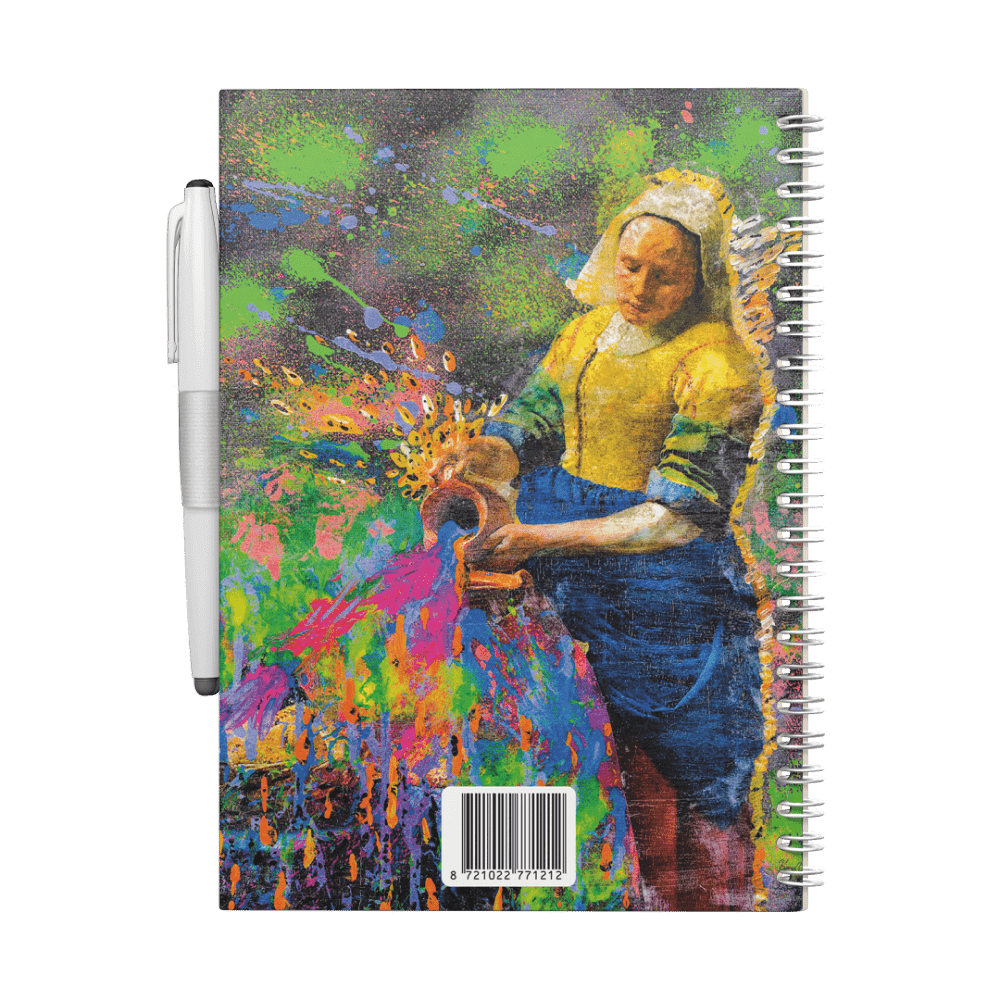 artistic collection notebook punk milkmaid A5 back cover