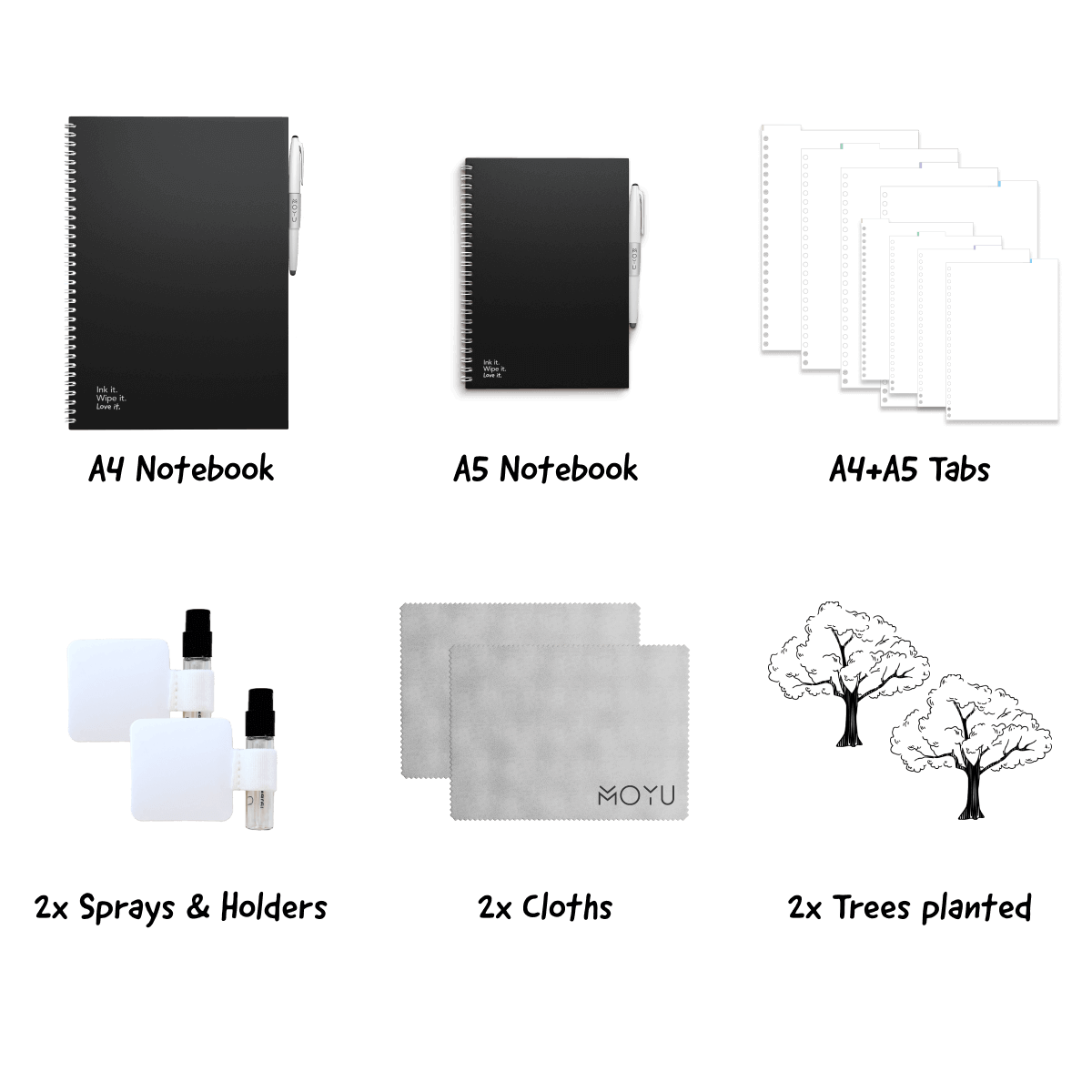 Back to School bundle products overview
