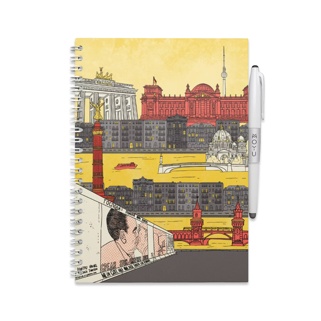 Uitwisbaar Notitieboek A5 - Berlin Editie