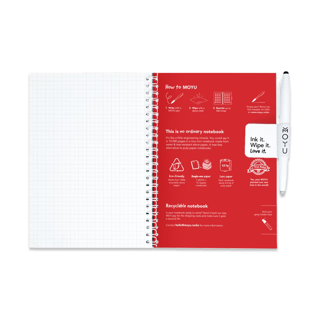 Uitwisbaar Notitieboek A5 - Berlin Editie