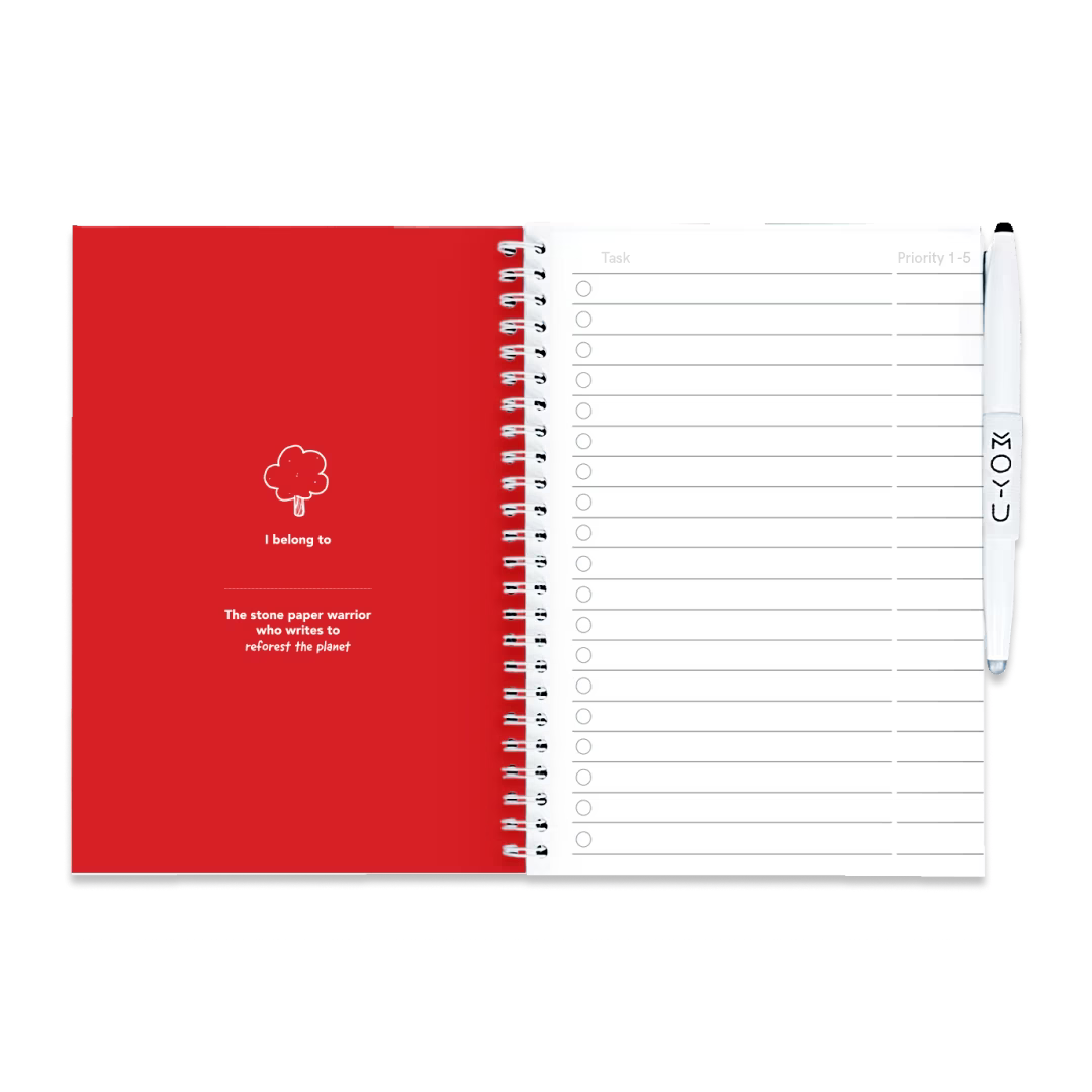 Uitwisbaar Notitieboek A5 - Berlin Editie