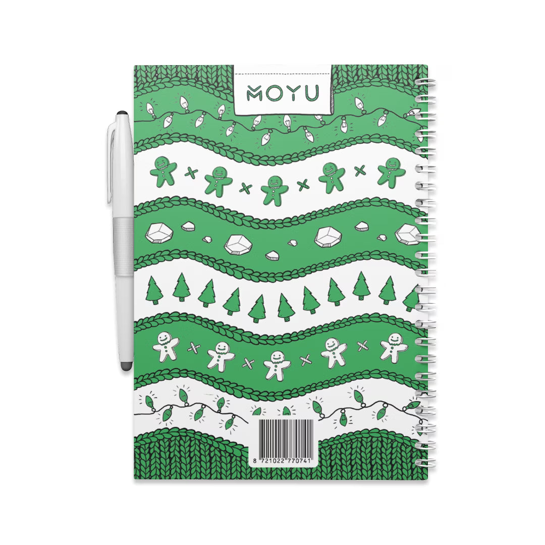 Uitwisbaar Notitieboek A5 - Ugly Christmas Sweater