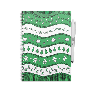 Uitwisbaar Notitieboek A5 - Ugly Christmas Sweater