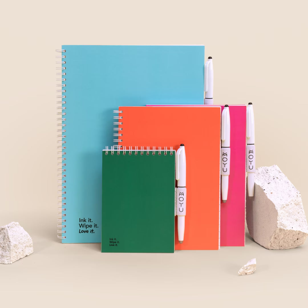 Erasable Notebook A5 - Passion Pink