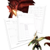 Erasable D&D Character Sheets