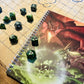 Uitwisbaar A5 RPG Notitieboek voor Dungeons & Dragons Spelers