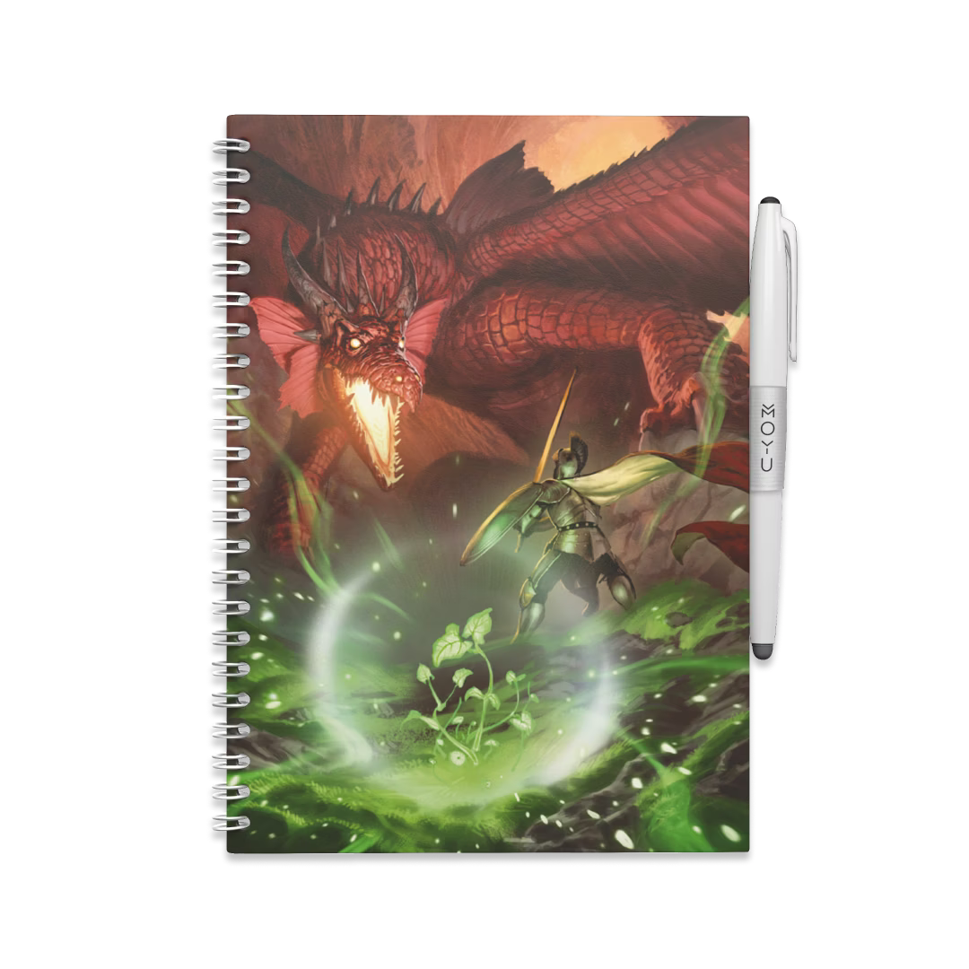 Uitwisbaar A5 RPG Notitieboek voor Dungeons & Dragons Spelers