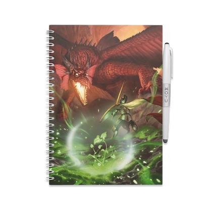 Uitwisbaar A5 RPG Notitieboek voor Dungeons & Dragons Spelers