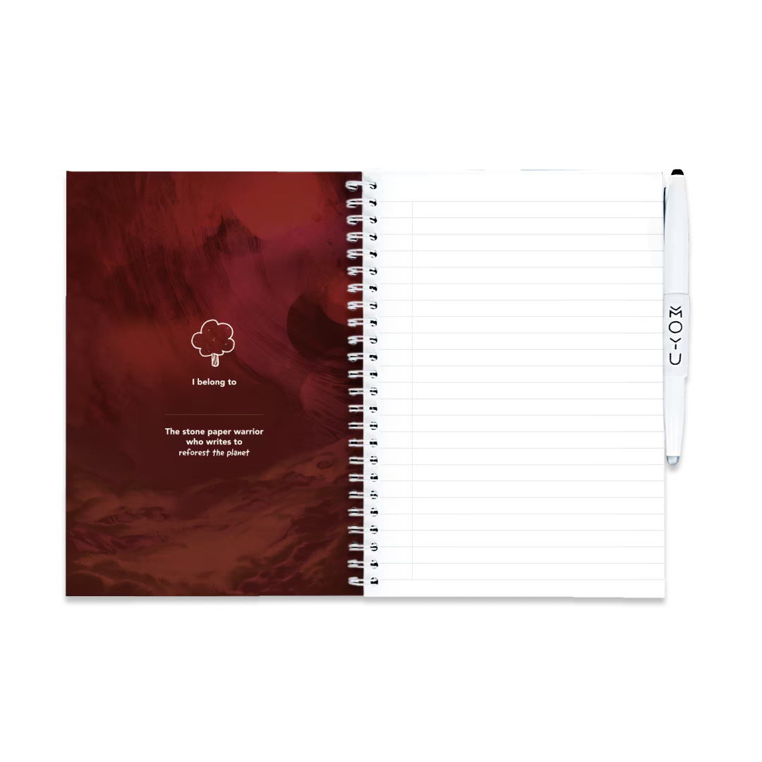 Uitwisbaar A5 RPG Notitieboek voor Dungeons & Dragons Spelers