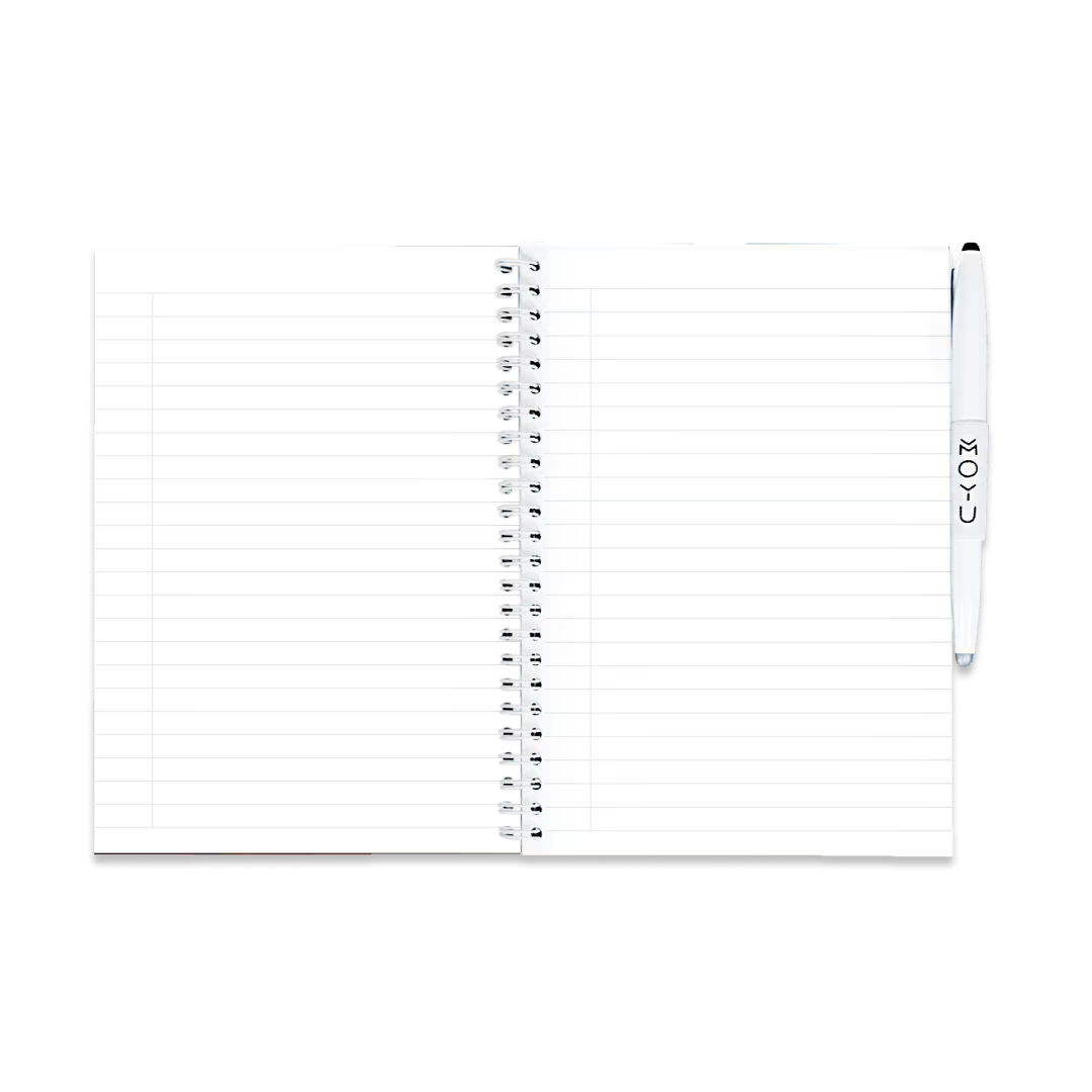Uitwisbaar A5 RPG Notitieboek voor Dungeons & Dragons Spelers