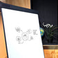 Eco-friendly erasable flipchart sheet