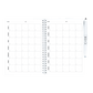 Erasable agenda A5 month planner pages