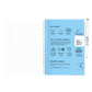 Erasable agenda A5 Sky Blue inside back cover