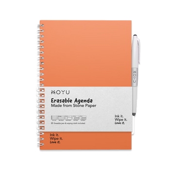 Erasable agenda A5 Sunset Orange front-cover