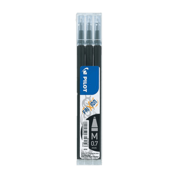 MOYU Pilot Frixion erasable black ink refills