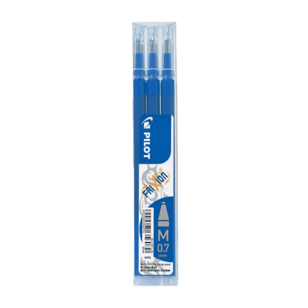 MOYU Pilot Frixion erasable blue ink refills