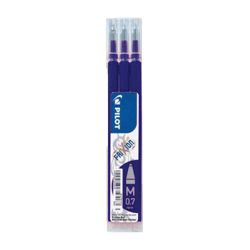 MOYU Pilot Frixion erasable dark blue ink refills