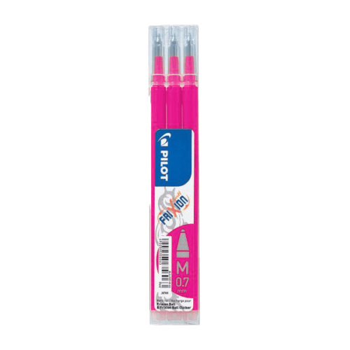 MOYU Pilot Frixion erasable pink ink refills