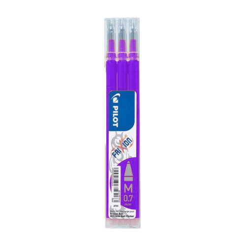 MOYU Pilot Frixion erasable violet ink refills