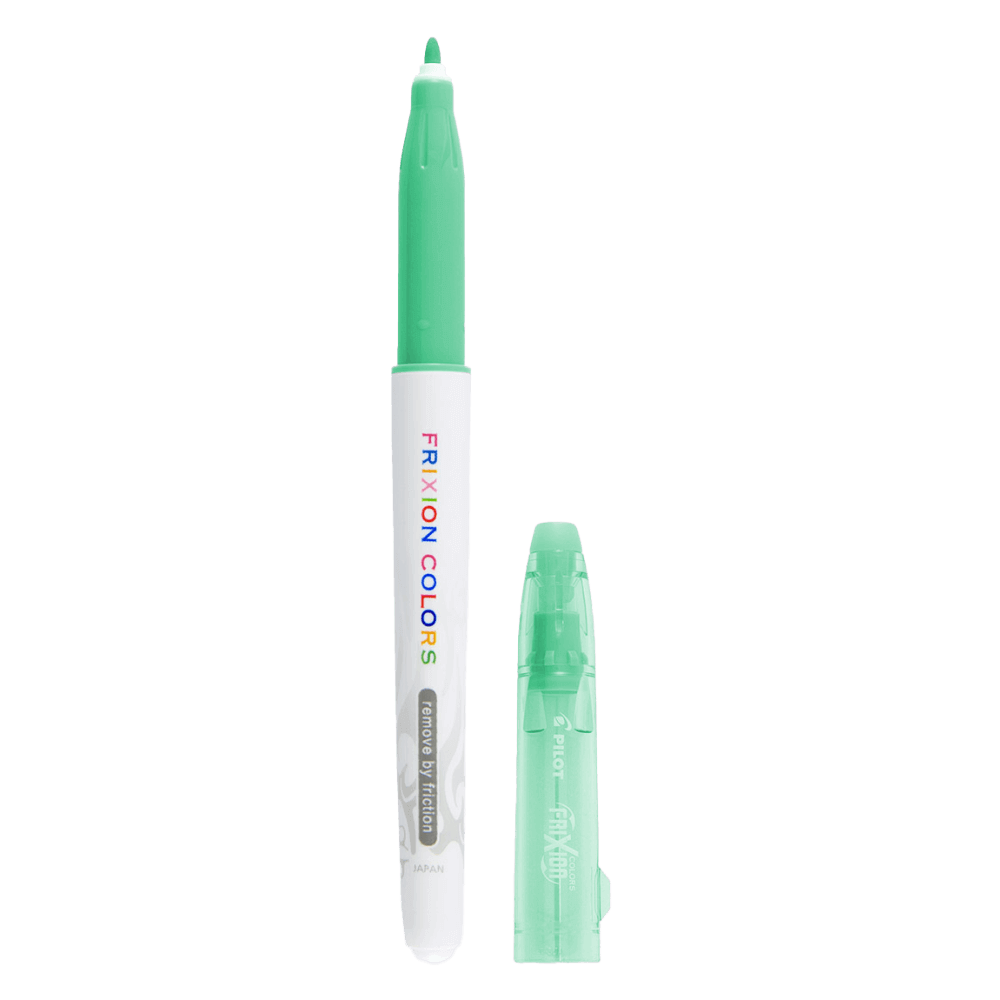 MOYU Pilot Frixion Colors green erasable marker