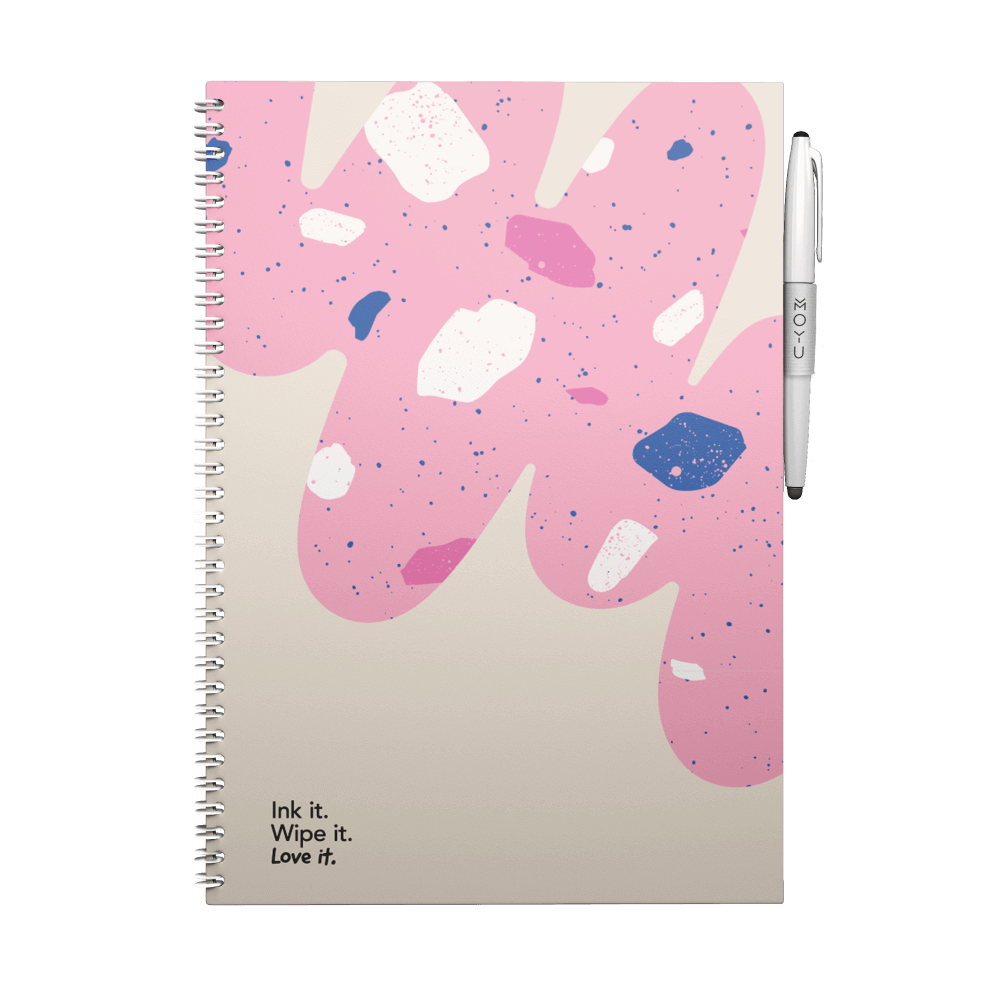 Erasable notebook A4 flamingo desert front cover