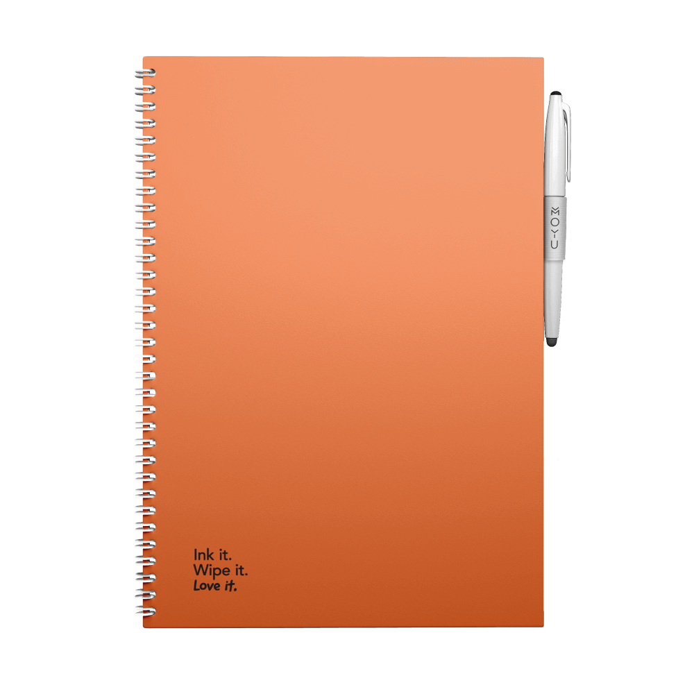 Erasable notebook A4 Sunset Orange front cover