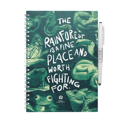 Erasable  notebook A5 Adopt Rainforest Tropical front cover