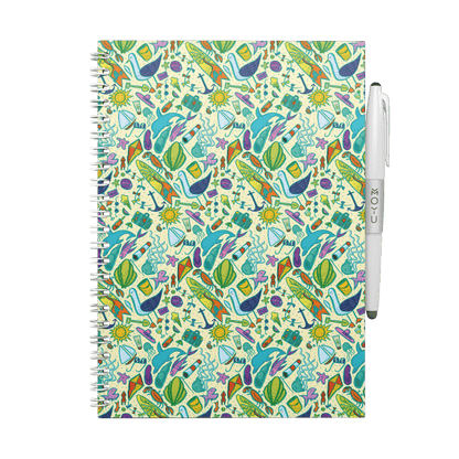 Erasable notebook A5 Beachy Fun front cover