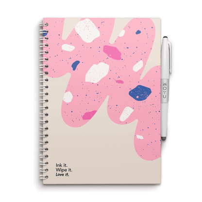 Erasable notebook A5 Flamingo desert front cover