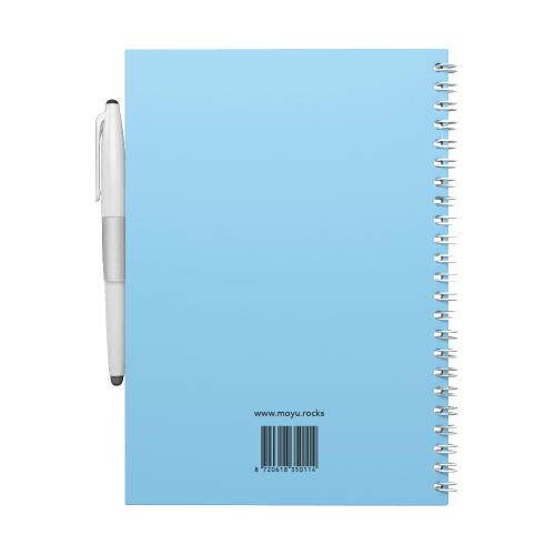 Erasable notebook A5 Rocky Ice back cover