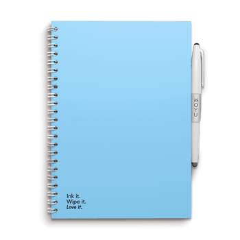 Erasable notebook A5 Sky Blue front cover