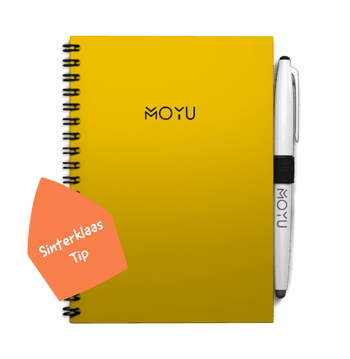 Erasable notebook A6 Mini Young Yellow front cover Sinterklaas