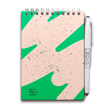 Erasable notebook A6 Flashy Moss front cover