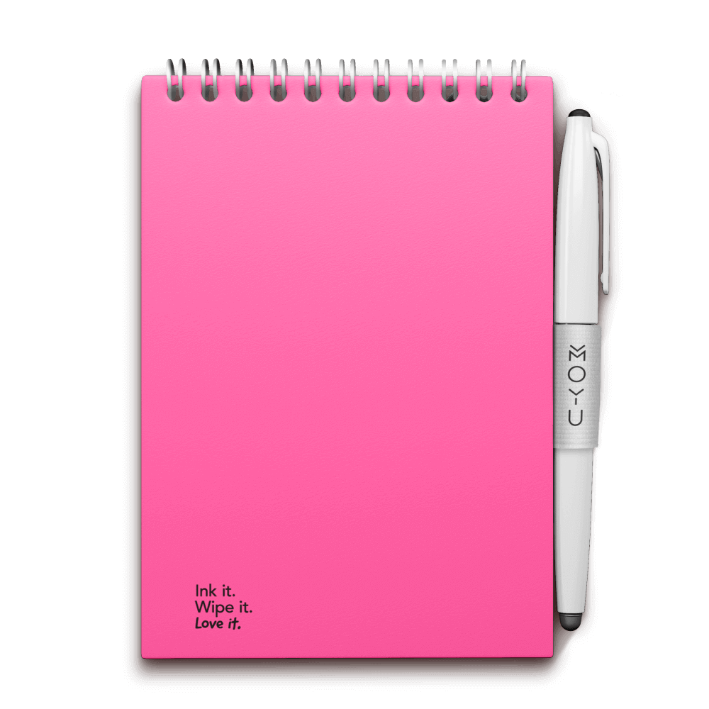 Erasable notebook A6 Passion Pink front cover