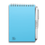Sky Blue Notizbuch