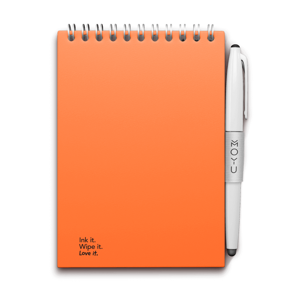 Erasable notebook A6 Sunset Orange front cover