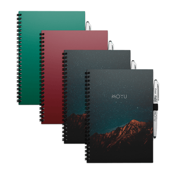 Erasable notebook bundle vintage premium hardcovers