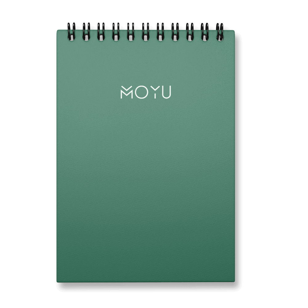 Erasable notepad A6 Notepad Go Green front cover