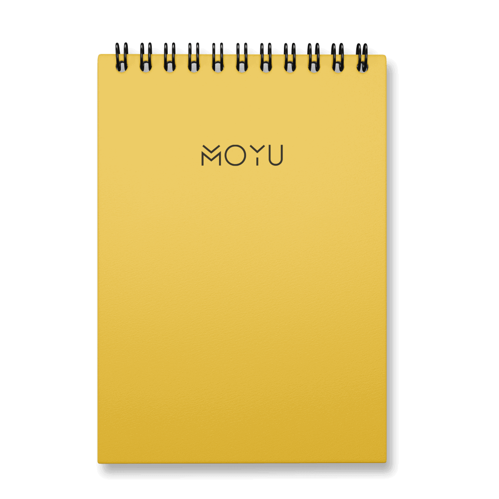 Erasable notepad A6 Notepad Young Yellow front cover