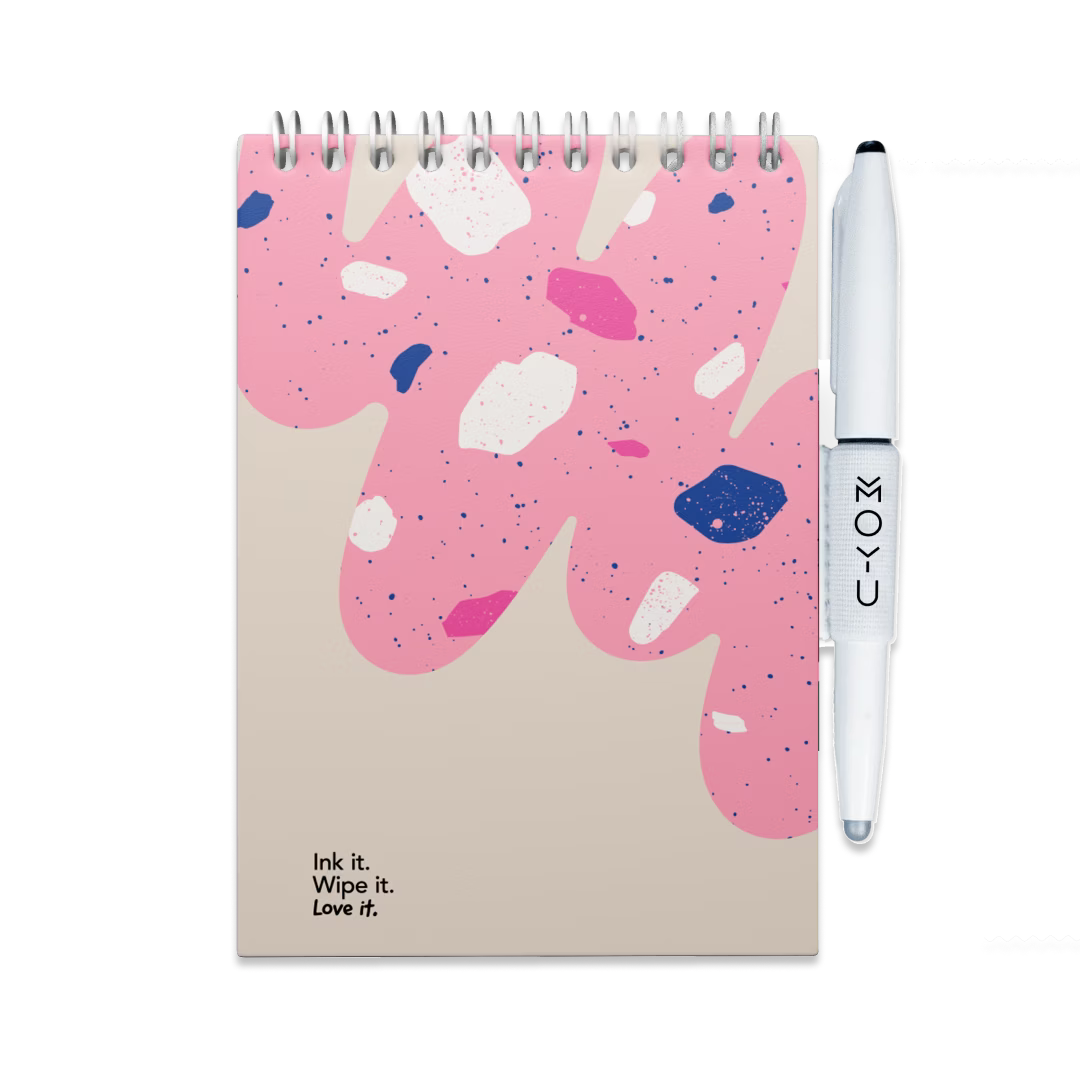 Erasable Notepad A6 - Flamingo Desert