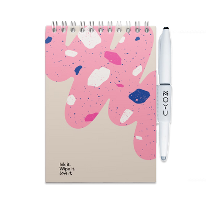 Erasable Notepad A6 - Flamingo Desert
