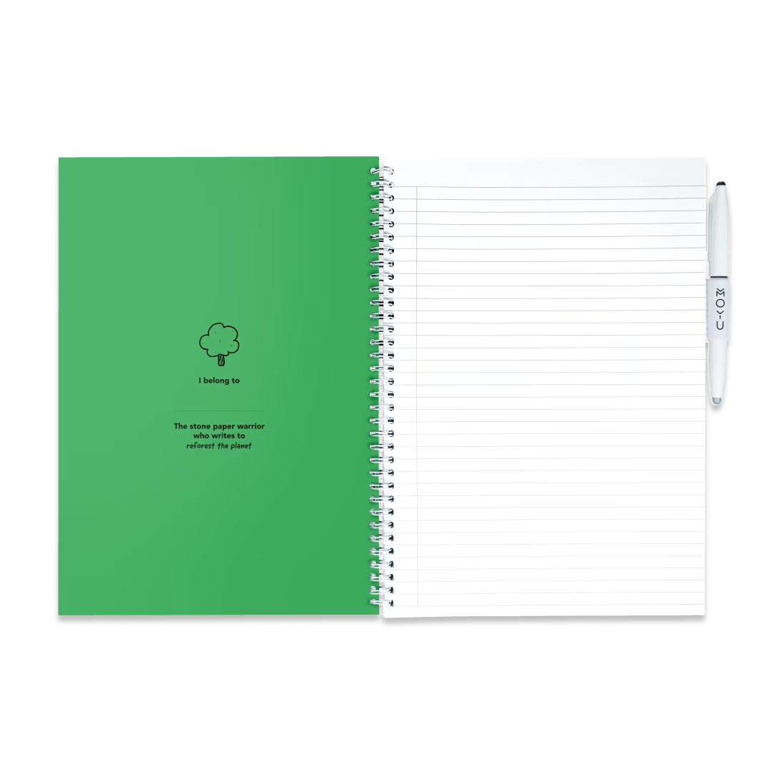 Erasable Notebook A4 - Flashy Moss