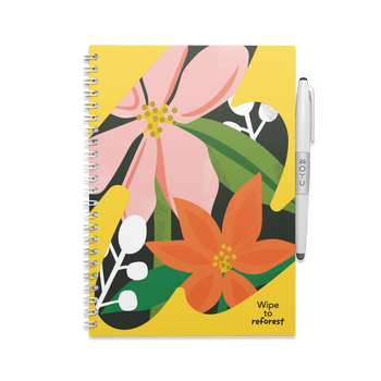 Erasable Notebook A5 - Flower Vibes