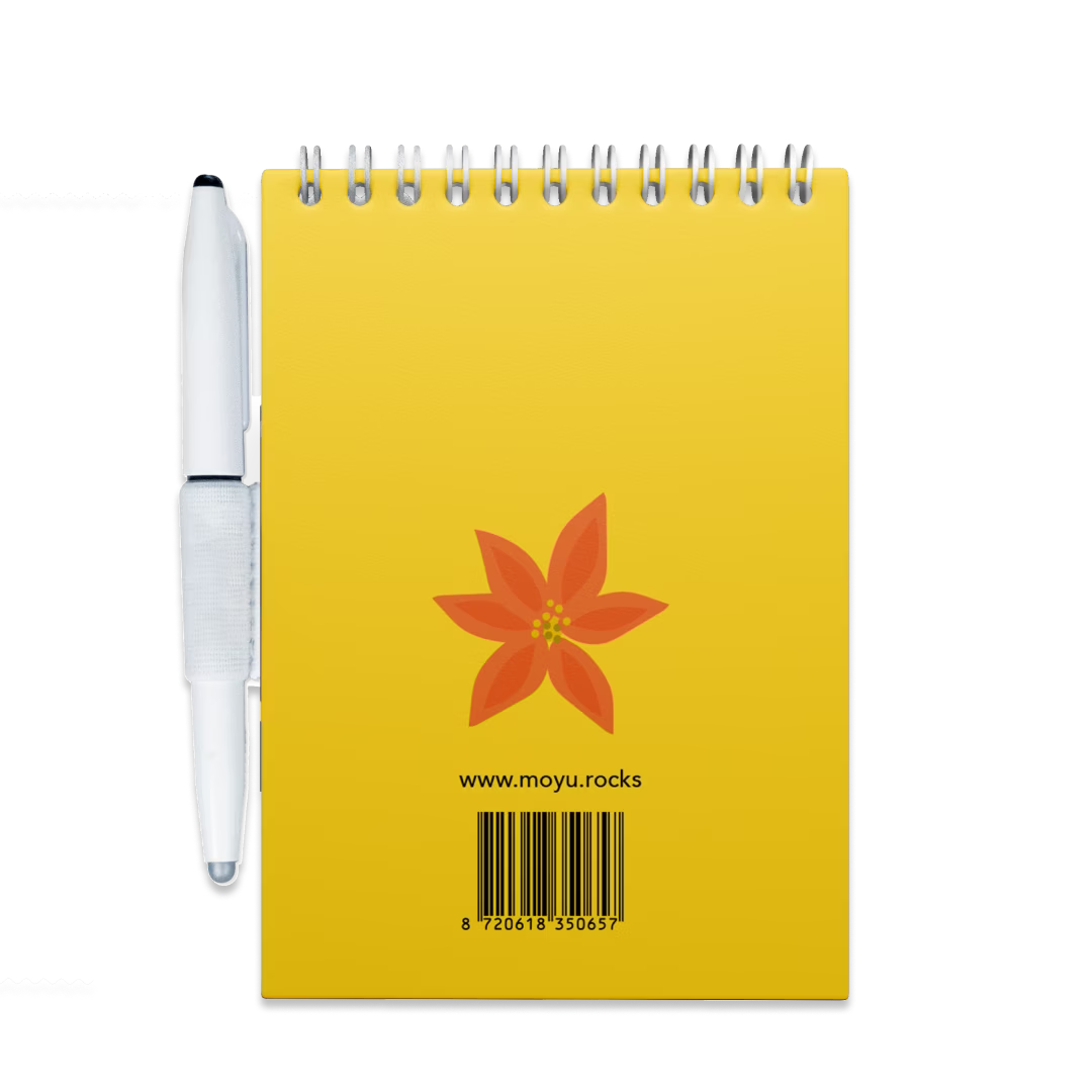 Erasable Notepad A6 - Flower Vibes
