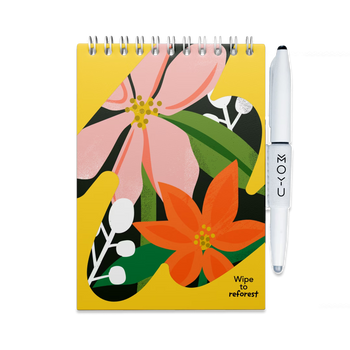 Erasable Notepad A6 - Flower Vibes